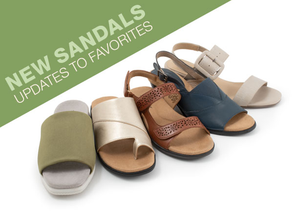 New Sandals, Updates to Favorites