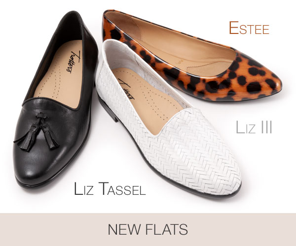 Liz Tassel, Liz III and Estee New Flats