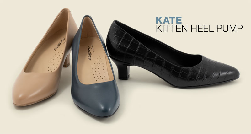 Kate Kitten Heel Pump