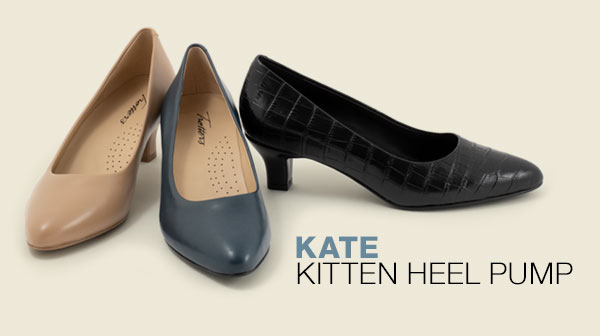 Kate Kitten Heel Pump