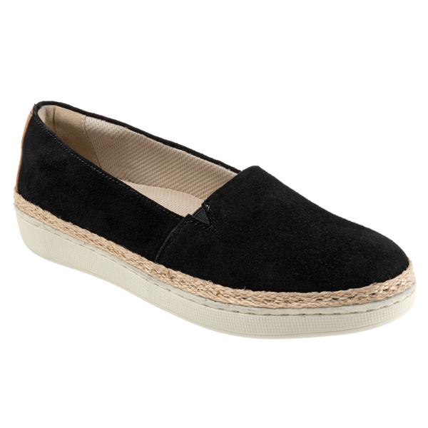 Accent Black Suede