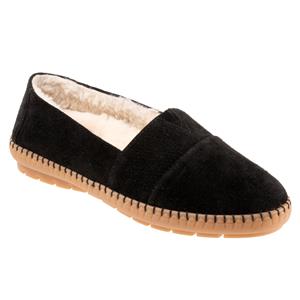 Ruby Plush Black Suede