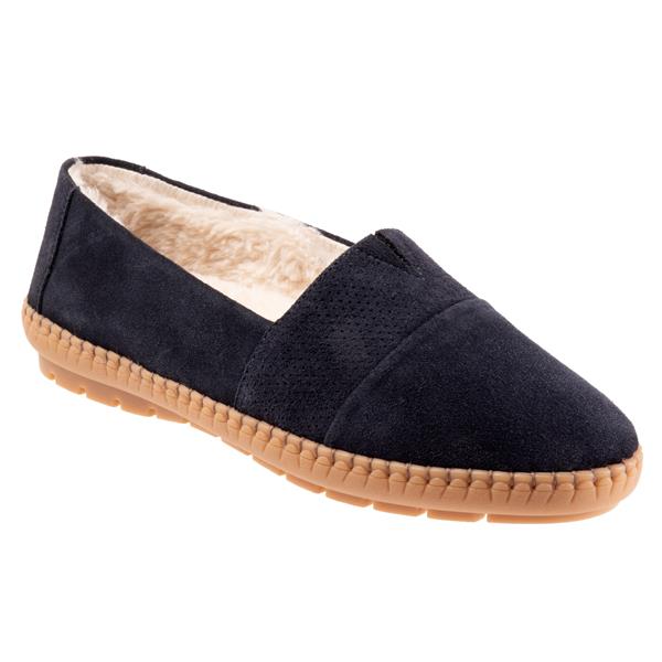 Ruby Plush Navy Suede