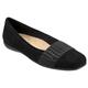 Samantha Black Suede Croco