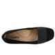 Samantha Black Suede Croco