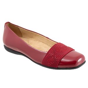 Samantha Dark Red Patent