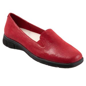 Universal Red Patent Suede